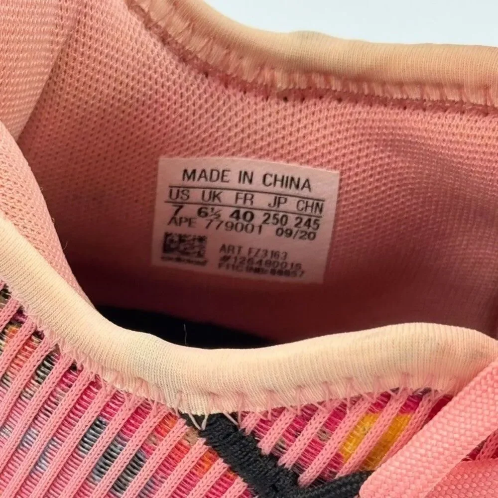 Adidas Mens 7 Pink Harden Vol. 5 Sugar Skull Dia de los Muertos Boost
